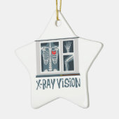 Röntgenblick Keramik Ornament (Links)
