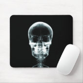 RÖNTGENBLICK-SKELETON SCHÄDEL - VORLAGE MOUSEPAD (Mit Mouse)