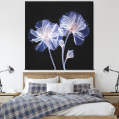 Röntgenfotografie Ätherische Blume Leinwanddruck (Insitu (Schlafzimmer))