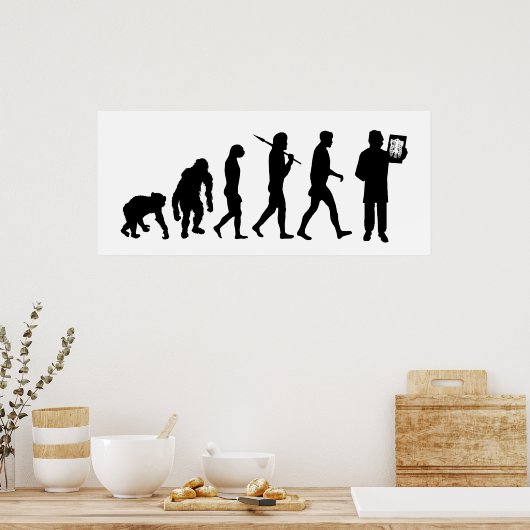 Röntgenradiologe Röntgenologin Poster (Küche)