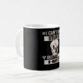 Röntgenradiologe Skull Health Technician Kaffeetasse (Vorderseite Links)