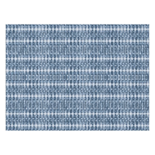Röntgenstrahl-Aquarell Shibori Streifen Tischdecke (Vorderseite (Horizontal))