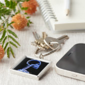 Röntgenstrahl der Knochen im Hals Schlüsselanhänger (Seite)