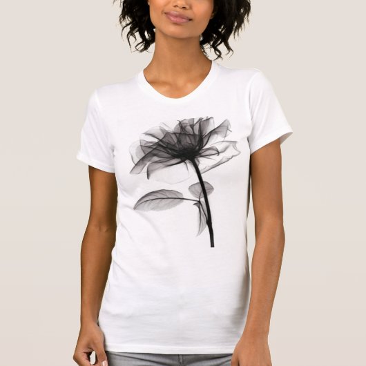 Röntgenstrahl der Rose T-Shirt (Vorderseite)