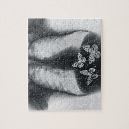 Röntgenstrahl der Schmetterlinge im Magen Puzzle (Vertikal)