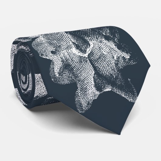 Röntgenstrahl-Dorn-Krawatte Krawatte (Gerollt)