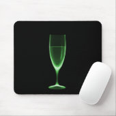 RÖNTGENSTRAHL-FEIER-CHAMPAGNE-GRÜN MOUSEPAD (Mit Mouse)