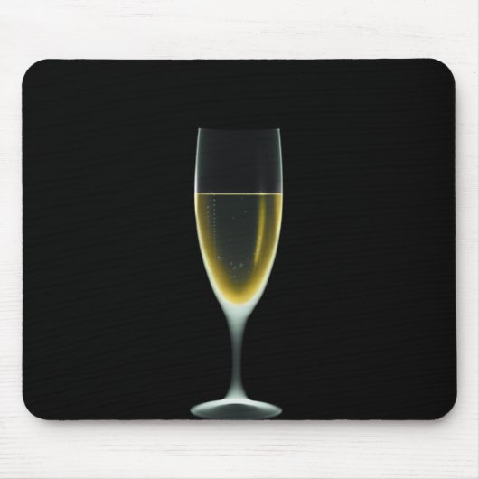 RÖNTGENSTRAHL-FEIER-CHAMPAGNE-Vorlage + Negativ Mousepad (Vorne)