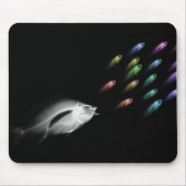 RÖNTGENSTRAHL-FISCH-VERFOLGUNG - REGENBOGEN MOUSEPAD (Vorne)