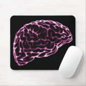 RÖNTGENSTRAHL-GEHIRN-SEITENANSICHT-ROSA MOUSEPAD (Mit Mouse)