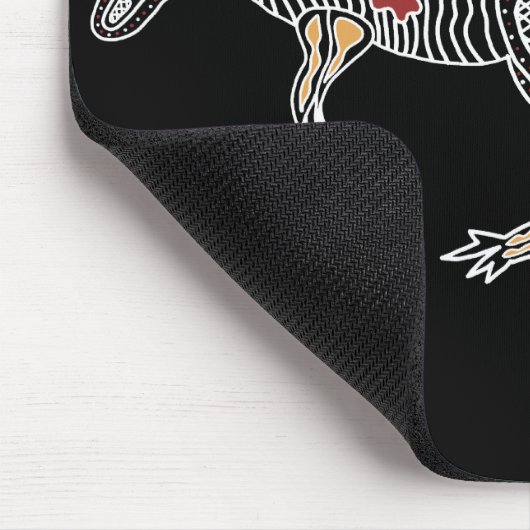 Röntgenstrahl-Känguru Mousepad (Ecke)