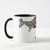 Röntgenstrahl-Känguru Tasse (Links)