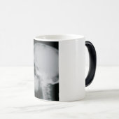 Röntgenstrahl-Schädel Verwandlungstasse (VorderseiteRechts)