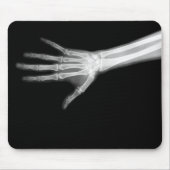 RÖNTGENSTRAHL-SKELETON ARM B&W MOUSEPAD (Vorne)