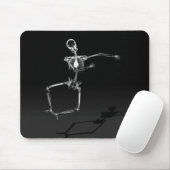 RÖNTGENSTRAHL-SKELETON FREUDE-SPRUNG B&W MOUSEPAD (Mit Mouse)