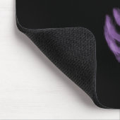 RÖNTGENSTRAHL-SKELETON HANDstulpen - LILA Mousepad (Ecke)
