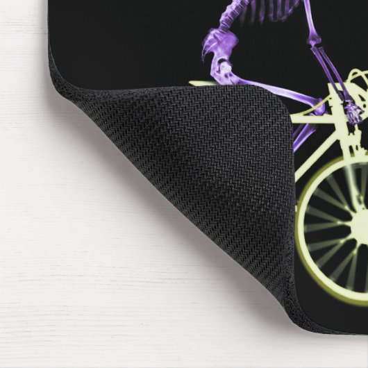 RÖNTGENSTRAHL-SKELETON REITfahrrad - URSPRÜNGLICHE Mousepad (Ecke)