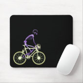 RÖNTGENSTRAHL-SKELETON REITfahrrad - URSPRÜNGLICHE Mousepad (Mit Mouse)