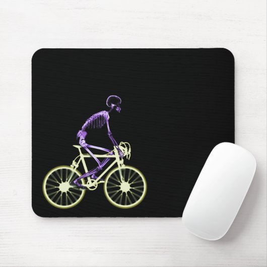 RÖNTGENSTRAHL-SKELETON REITfahrrad - URSPRÜNGLICHE Mousepad (Mit Mouse)