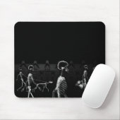 Röntgenstrahl-SkelettemitternachtsStroll Mousepad (Mit Mouse)