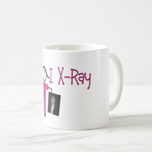 Röntgenstrahl-Technologie-Geschenke Kaffeetasse (VorderseiteRechts)