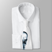 Röntgenstrahl-Visions-blauer Single-Skeleton Krawatte (Gebunden)