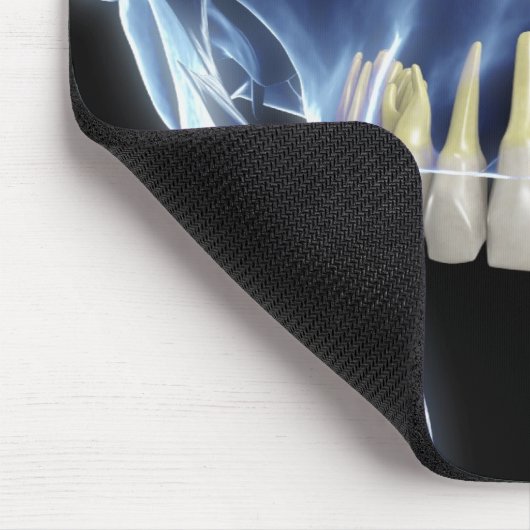 Röntgenstrahlartblick auf menschliche Zähne Mousepad (Ecke)