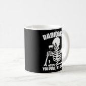 Röntgenstrahlen Krass Tech Medizin Radiologie Tech Kaffeetasse (VorderseiteRechts)