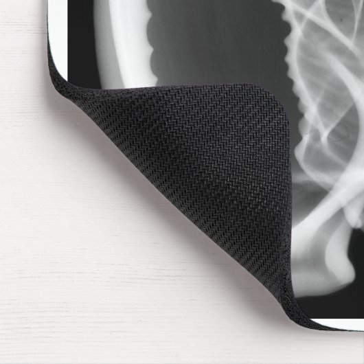 Röntgenstrahlmütze Seashell Mousepad (Ecke)