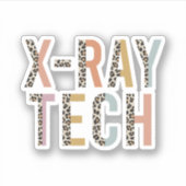 Röntgentechnik, Xray Technologist Grad Geschenk Aufkleber (Vorderseite)