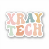 Röntgentechnik, Xray Technologist Grad Geschenk Aufkleber (Vorderseite)