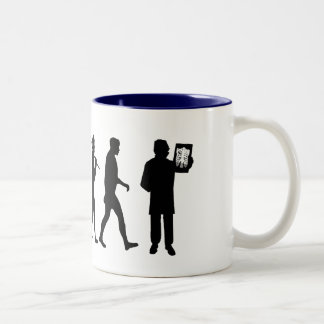 Röntgentechniker-Radiologe-Röntgenstrahl-T-Shirts Zweifarbige Tasse