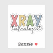 Röntgentechnologe Tech Radiology Tech Gifts Aufkleber (Blatt)