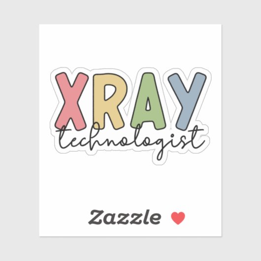 Röntgentechnologe Tech Radiology Tech Gifts Aufkleber (Blatt)