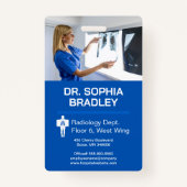 Röntgenuntersuchung des Patienten Ausweis (Vorderseite)