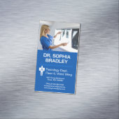 Röntgenuntersuchung des Patienten Magnetische Visitenkarte (Beispiel)