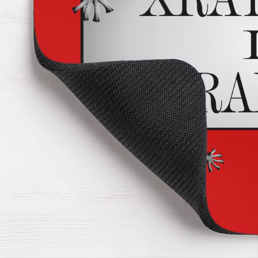 Röntgenuntersuchung Mousepad (Ecke)