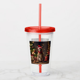 "Roo-dolph's Holiday Hop: Ein festes Wunderland" Acryltrinkbecher