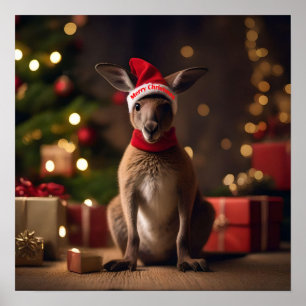 "Roo-dolph's Holiday Hop: Ein festes Wunderland" Poster