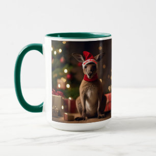 "Roo-dolph's Holiday Hop: Ein festes Wunderland" Tasse