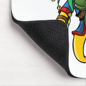 Roo Insel-Team-Kapitän 1 Mousepad (Ecke)