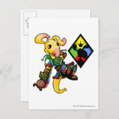 Roo Island Team Captain 1 Postkarte (Vorne/Hinten)