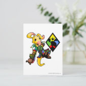 Roo Island Team Captain 1 Postkarte (Stehend Vorderseite)