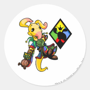 Roo Island Team Captain 1 Runder Aufkleber