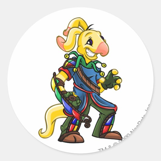 Roo Island Team Captain 2 Runder Aufkleber (Vorderseite)