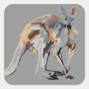 Roo Quadratischer Aufkleber