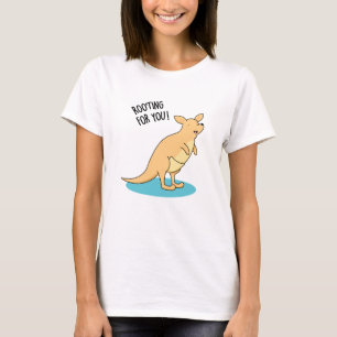 Roo-Ting für Sie Funny Kangaroo Pun T-Shirt