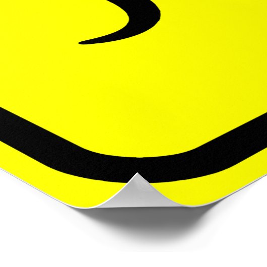 Roo XING Sign Poster (Ecke)