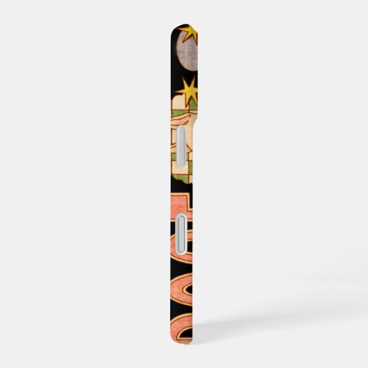 Roof Club / Hunde-Illustrationen iPhone 16 Hülle (Rechte Seite)