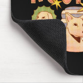 Roof Club / Hunde-Illustrationen Mousepad (Ecke)